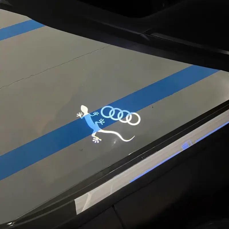 audi gecko puddle lights LED Audi Gecko logo door lights for Quattro models.