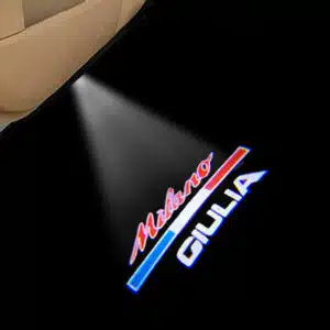 alfa romeo giulia puddle lights