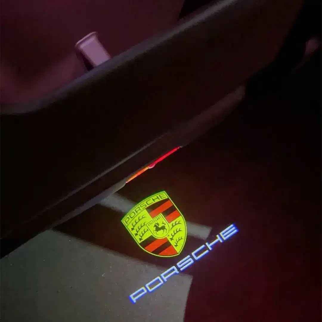 Porsche Door Lights Porsche Door Lights Project on the ground