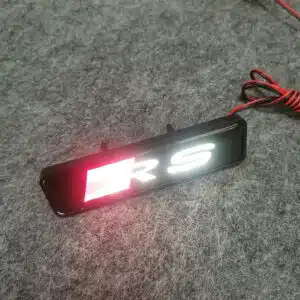RS Audi LED Light Emblem