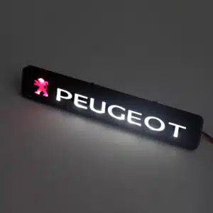 LEDย Peugeot Car Emblem