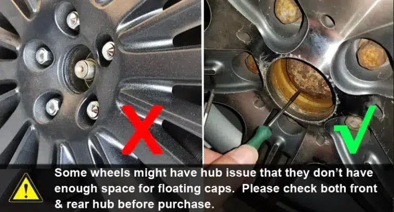 Audi Floating Center Cap Audi LED Floating Center Caps