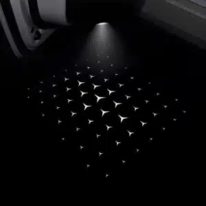 Maybach door welcome lights
