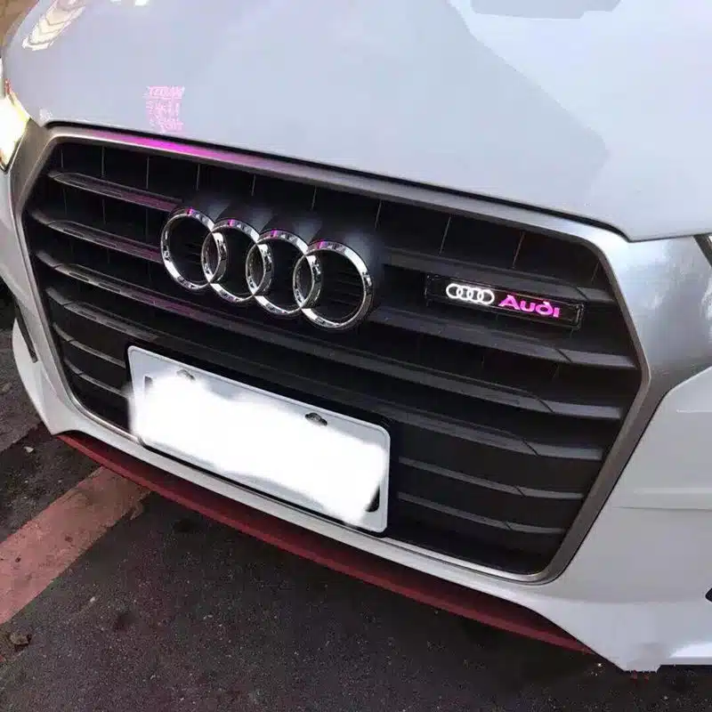 audi led front emblem LED Audi Grille Logo