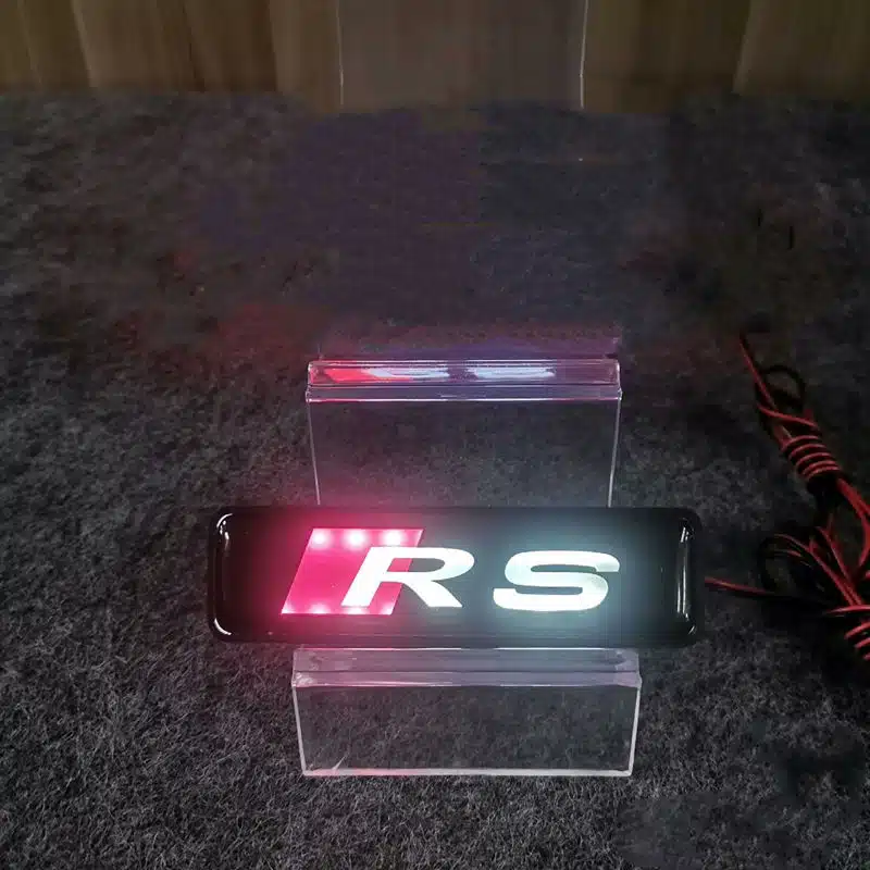 audi led light emblem LED Audi RS Grille Logo