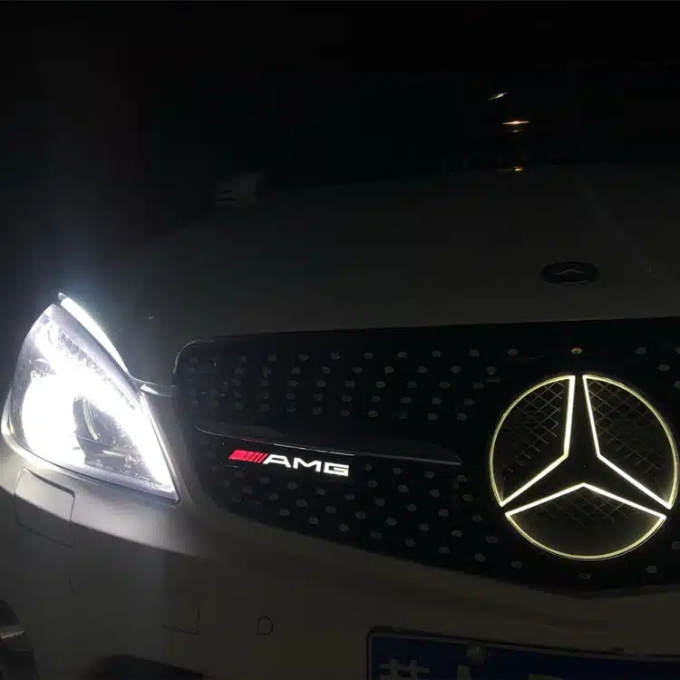 AMG Emblem Mercedes AMG LED Front Emblem