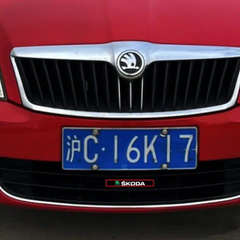 Skoda Front Emblem Skoda LED Front Emblem