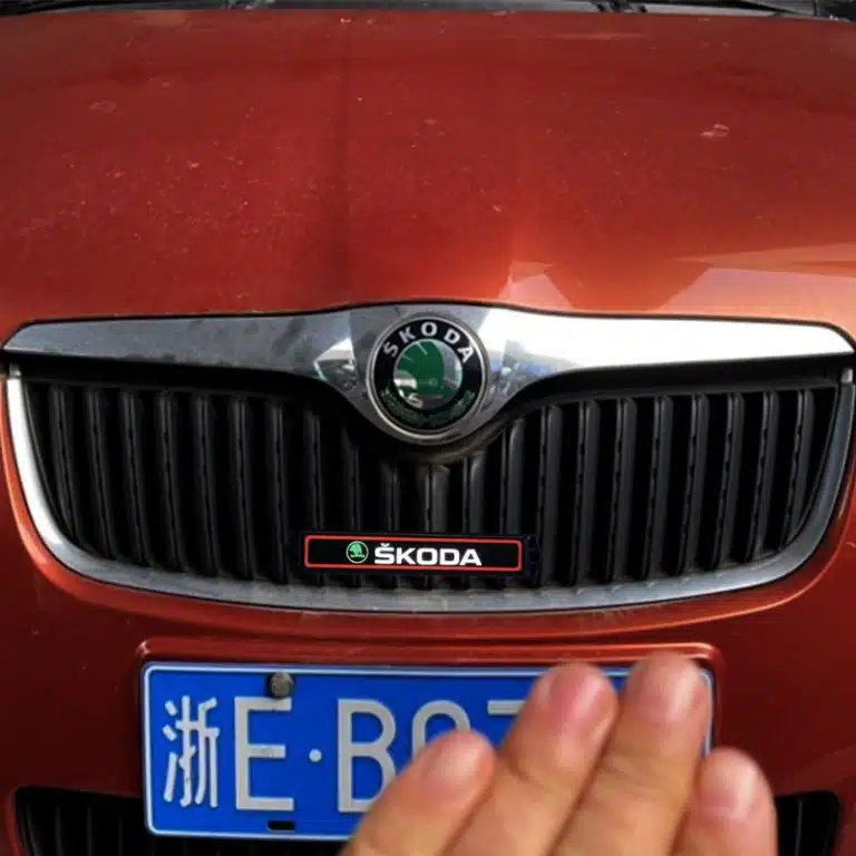 Skoda Front Emblem Skoda LED Front Emblem