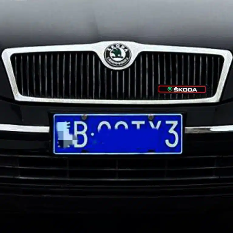 Skoda Front Emblem Skoda LED Front Emblem