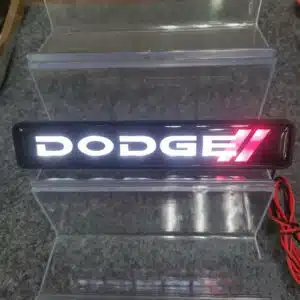 LED Dodge Emblem