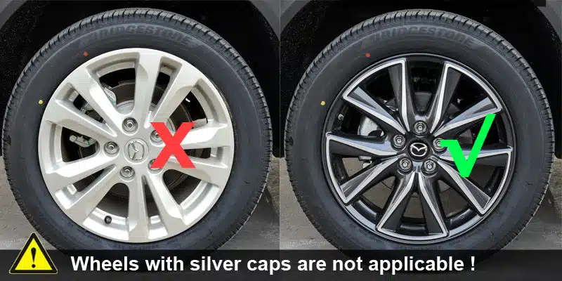 Mazda Floating Center Cap Mazda Floating Center Cap