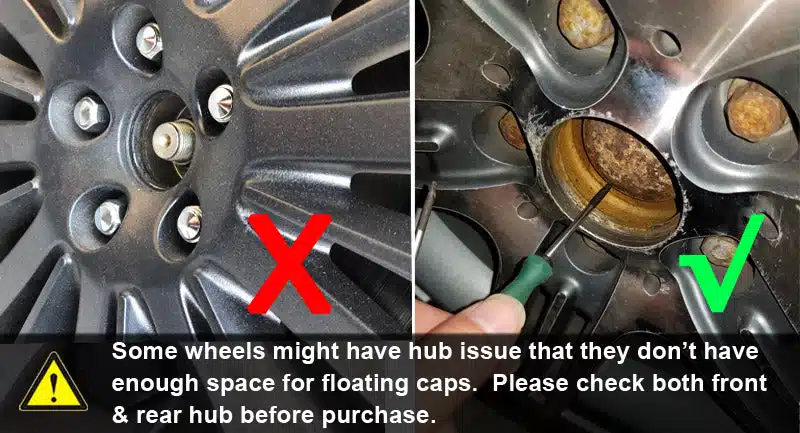 Mazda Floating Center Cap Mazda Floating Center Cap