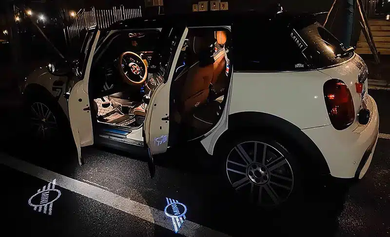 Mini Puddle Lights Installation Mini Puddle Lights Installation