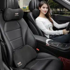 Cadillac Car Seat Pillow and Lumbar Support Cushion