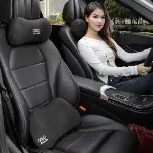 Audi Car Seat Pillow and Lumbar Support Cushion