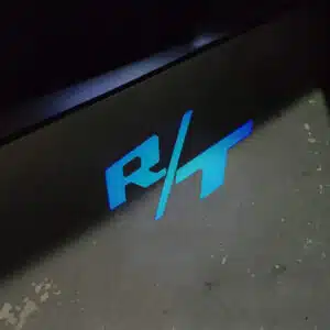 Dodge Blue RT Puddle Lights