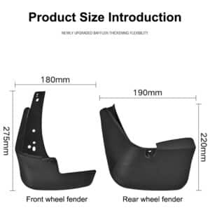 Toyota Corolla EX Mud Flaps