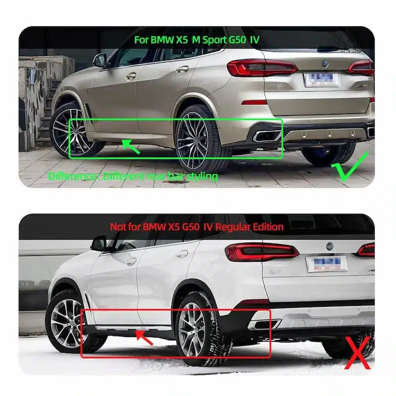 BMW X5 M Sport Mud Flaps BMW X5 M Sport Mud Flaps