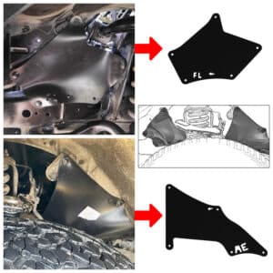 Toyota Prado Mud Flaps​
