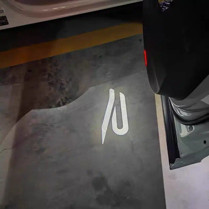 VW R Logo Puddle Lights VW R Logo Puddle Lights