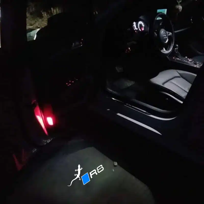 audi r8 door lights Audi R8 Puddle Lights