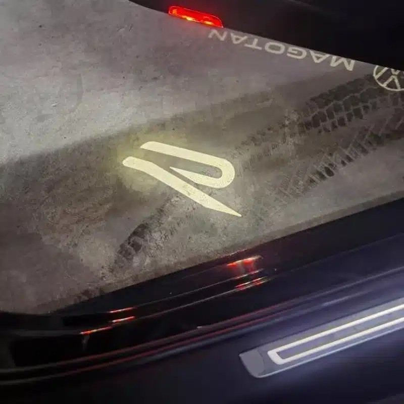 VW R Logo Puddle Lights VW R Logo Puddle Lights